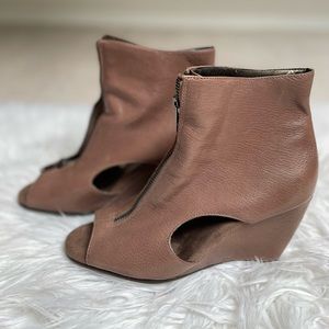 Aerosole Wedge Open-toe Bootie